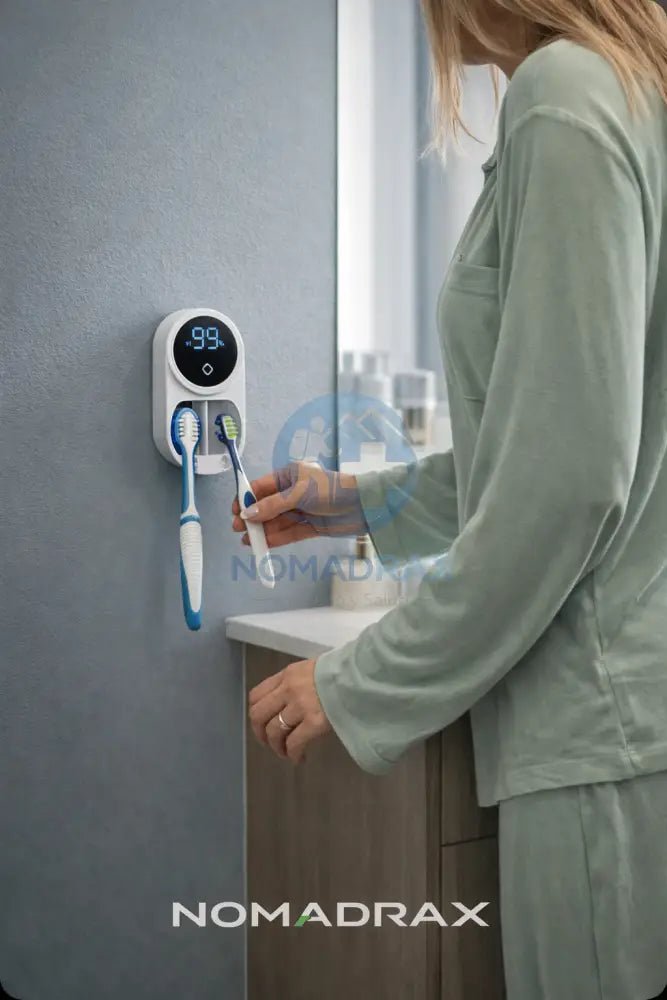 Esterilizador UV para cepillos de dientes – 2 cepillos