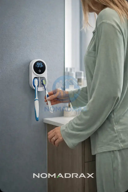 Esterilizador UV para cepillos de dientes – 2 cepillos