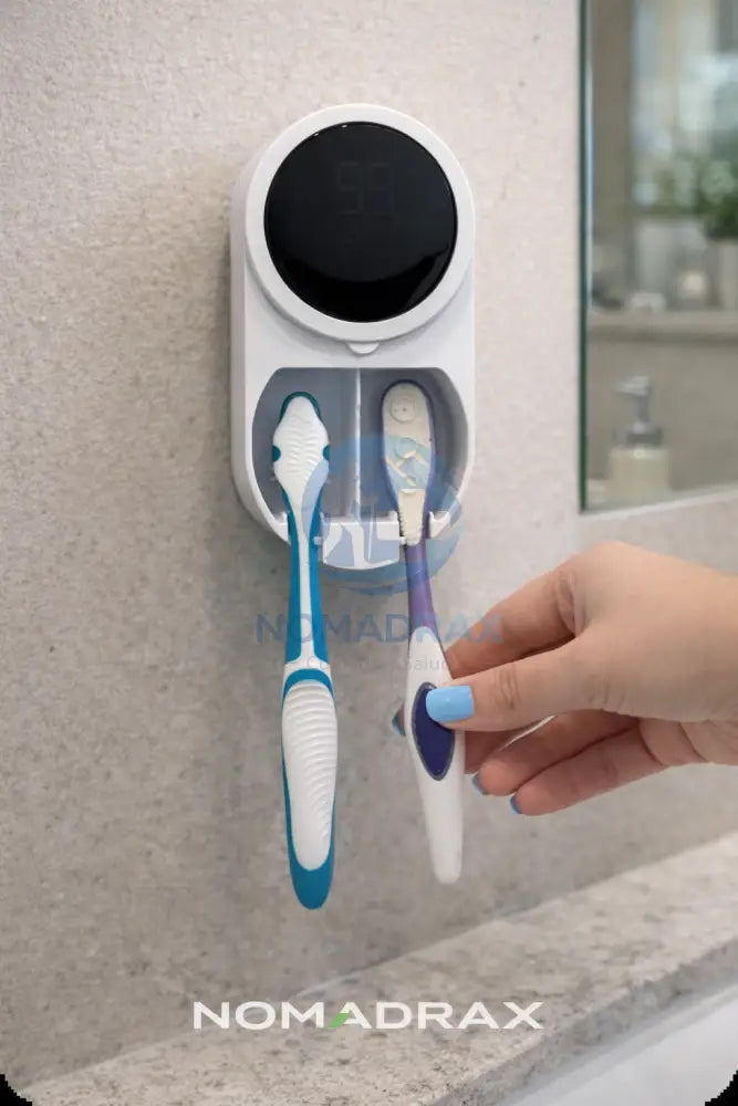 Esterilizador UV para cepillos de dientes – 2 cepillos