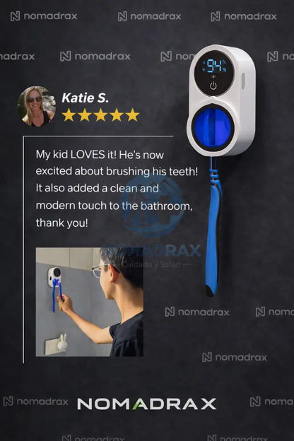 Esterilizador UV para cepillos de dientes – 2 cepillos